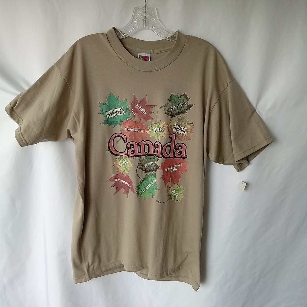 Vintage CANADA T-shirt NWT Size L